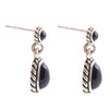 Hinged Black Onyx Earring - Barse Jewelry