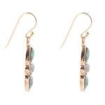 Hit a Triple Turquoise and Labradorite Earring - Barse Jewelry