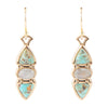 Hit a Triple Turquoise and Labradorite Earring - Barse Jewelry