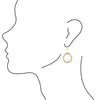 Honey Crystal Loop Earring - Barse Jewelry