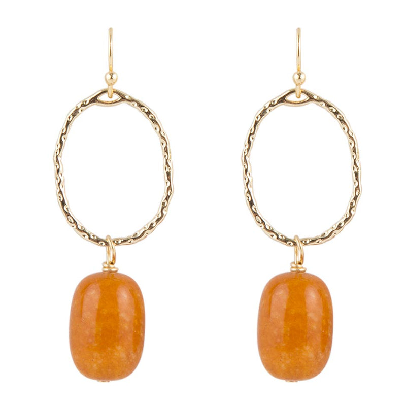 Honey Jades Drops Earrings - Barse Jewelry