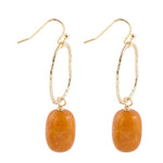 Honey Jades Drops Earrings - Barse Jewelry