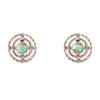 Hypnosis Turquoise and Sterling Silver Earrings - Barse Jewelry