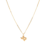 I Love Texas Bronze Necklace - Barse Jewelry