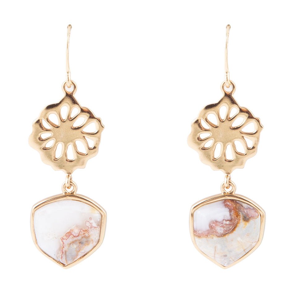 Idaho Opal and Bronze Earrings - Barse Jewelry