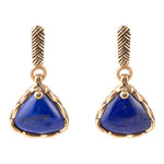 Imara Lapis Earrings - Barse Jewelry