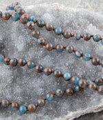 Immeasurable Blue Sponge Quartz Wrap Necklace - Barse Jewelry