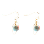 In The Loop Ocean Jade Earrings - Barse Jewelry