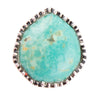 Intricate Green Turquoise and Sterling Silver Ring - Barse Jewelry