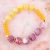 Iris Lilac Agate Stack Bracelet - Barse Jewelry