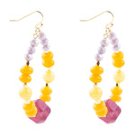 Iris Lilac Jade Earrings - Barse Jewelry
