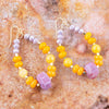 Iris Lilac Jade Earrings - Barse Jewelry
