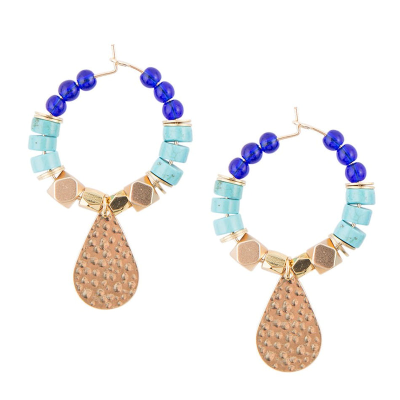 Isla Hoop Earring - Barse Jewelry