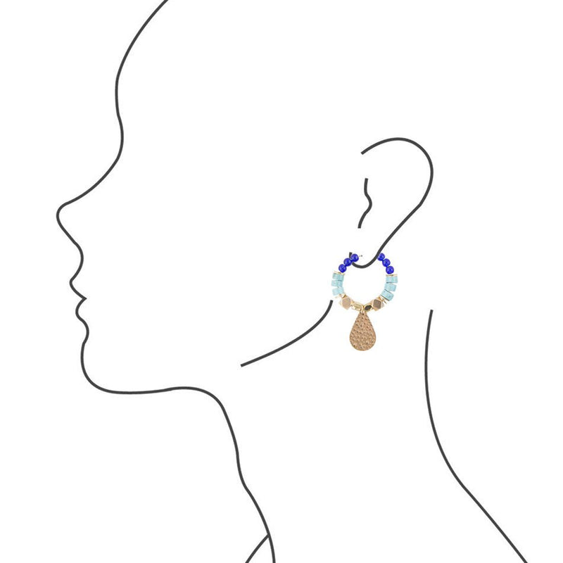 Isla Hoop Earring - Barse Jewelry
