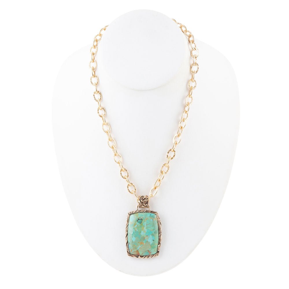 Jacquard Pendant Necklace - Barse Jewelry