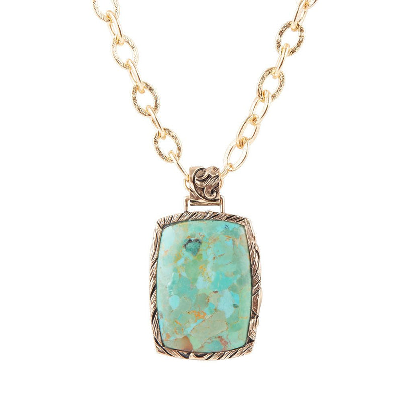 Jacquard Pendant Necklace - Barse Jewelry