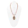 Jasper Slab in Pink Necklace - Barse Jewelry