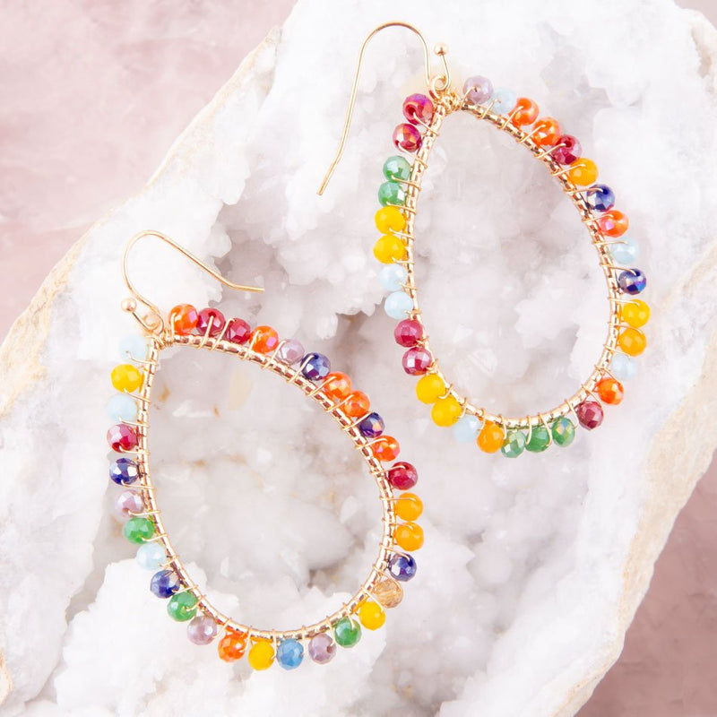 Juicy Colorful Drop Earring - Barse Jewelry