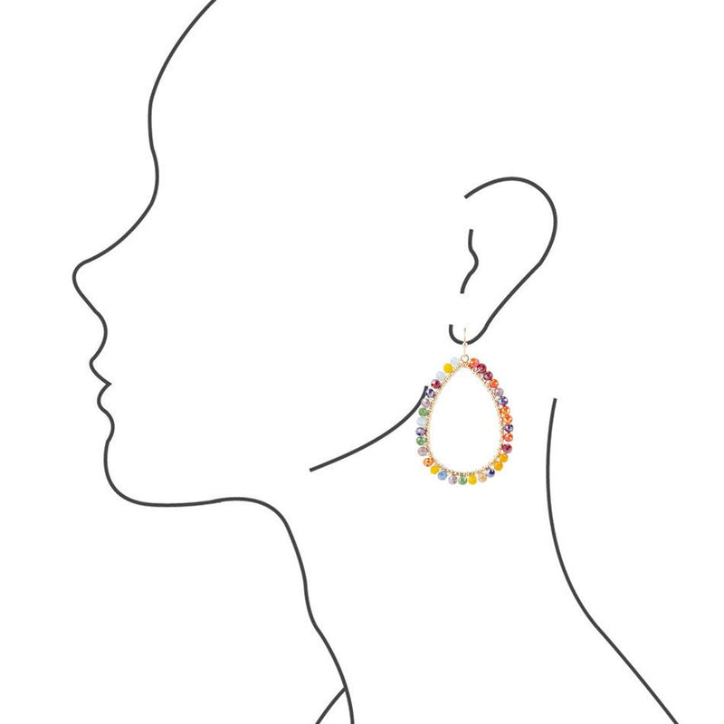 Juicy Colorful Drop Earring - Barse Jewelry
