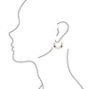 Julia Sodalite and Kunzite Hoop Earrings - Barse Jewelry