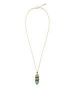 Labradorite and Turquoise Pendant Necklace - Barse Jewelry