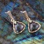 Labradorite Post Earrings - Barse Jewelry