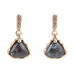 Labradorite Post Earrings - Barse Jewelry