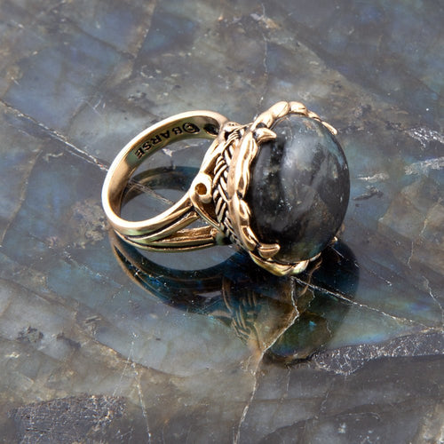Labradorite Statement Ring - Barse Jewelry