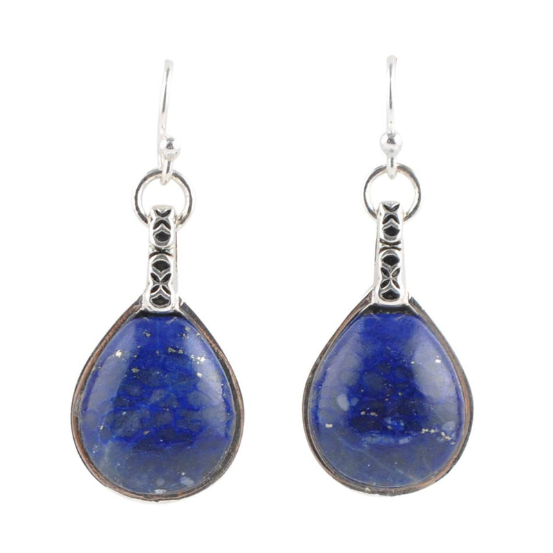 Lady in Blue Lapis Earring - Barse Jewelry