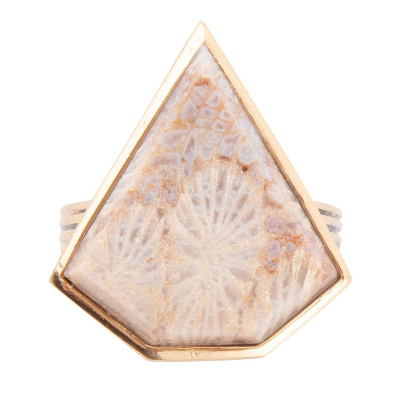 Lafayette Fossilized Coral Ring - Barse Jewelry