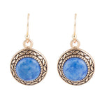 Lapis All Around Drop Earrings - Barse Jewelry