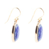 Lapis and Bronze Earrings - Barse Jewelry