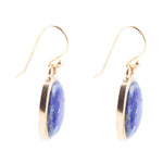 Lapis and Bronze Earrings - Barse Jewelry