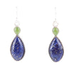 Lapis and Canadian Jade Drop Earrings - Barse Jewelry