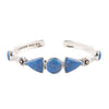 Lapis and Sterling Silver Cuff Bracelet - Barse Jewelry