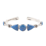 Lapis and Sterling Silver Cuff Bracelet - Barse Jewelry