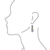 Lapis Slab Spice Earrings - Barse Jewelry