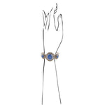 Lapis Trifecta Cruff Bracelet - Barse Jewelry