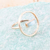 Larimar Floating Bar Ring - Barse Jewelry