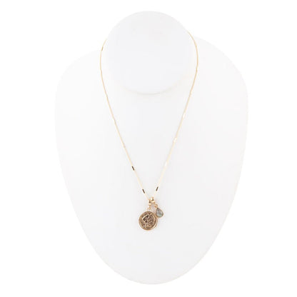 Leo - Zodiac Charm Necklace - Barse Jewelry