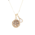 Libra - Zodiac Charm Necklace - Barse Jewelry