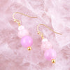 Lilac Jade Drop Earrings - Barse Jewelry