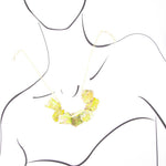 Lime Jasper Slab Necklace - Barse Jewelry