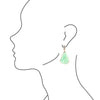 Lime Turquoise Statement Post Earring - Barse Jewelry