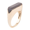 Linear Ring - Black Mother of Pearl - Barse Jewelry