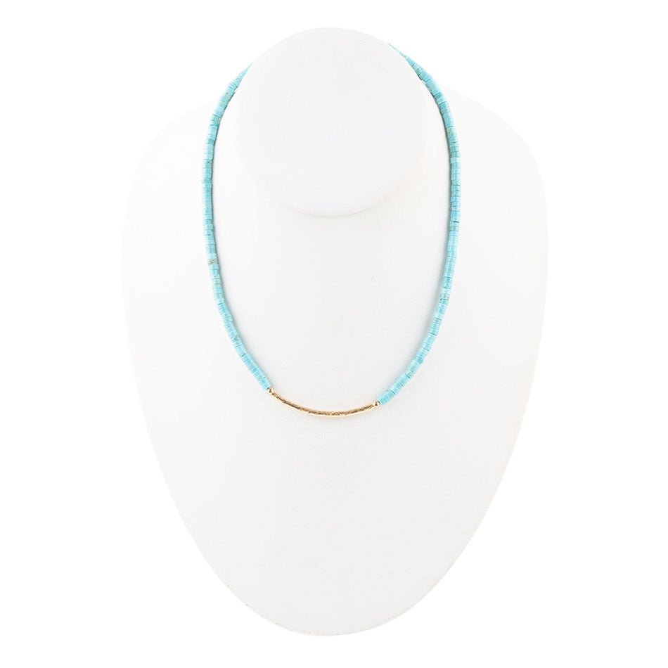Little Bit Turquoise Necklace - Barse Jewelry