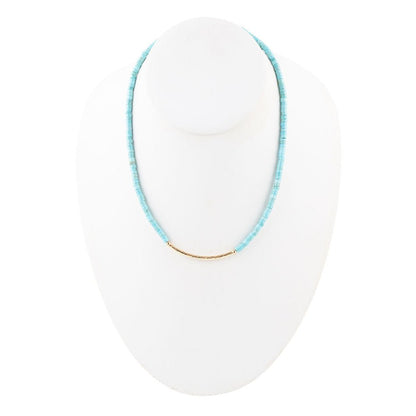 Little Bit Turquoise Necklace - Barse Jewelry
