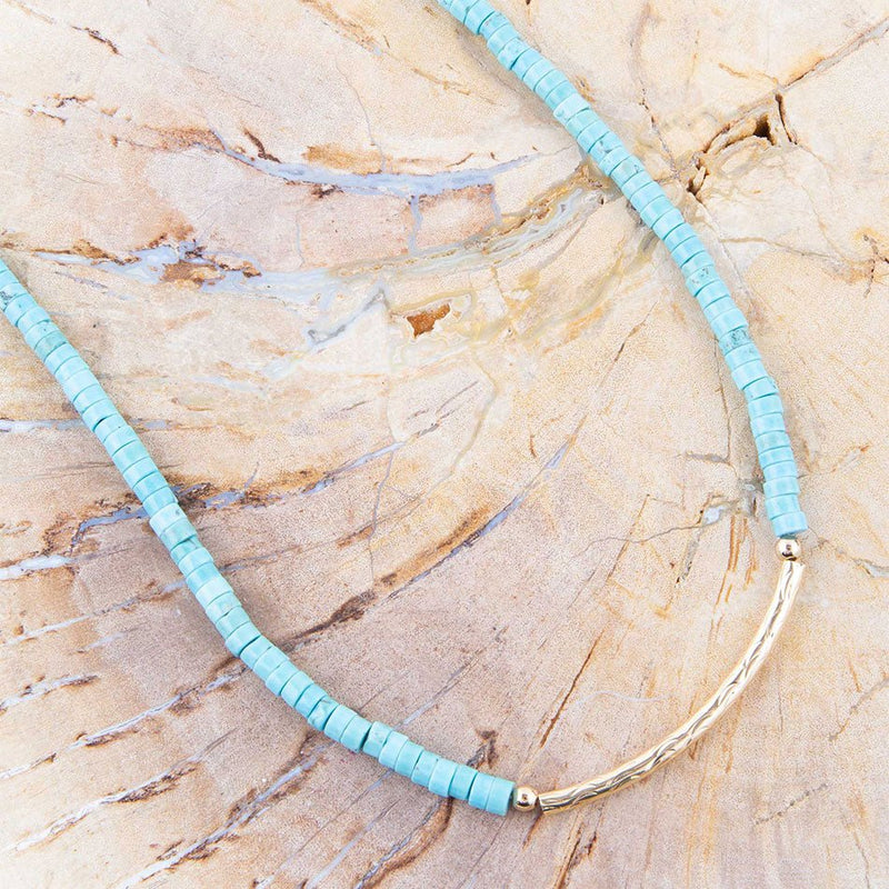 Little Bit Turquoise Necklace - Barse Jewelry