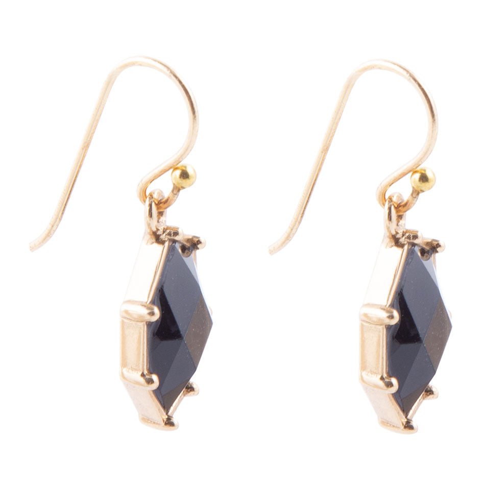 Lucky 7's Earrings - Onyx - Barse Jewelry