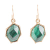 Lukcy 7's Earrings - Malachite - Barse Jewelry